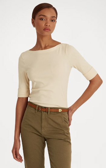 JUDY ELBOW SLEEVE - T-shirt basic